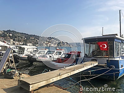 Marmara yacht marina in Istanbul Turkey Editorial Stock Photo