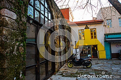 MARMARIS, TURKEY: The Caravanserai building was built by the Magnificent Sultan Sulyman in 1545 AD. Editorial Stock Photo