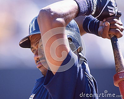 Marquis Grissom, Milwaukee Brewers Editorial Stock Photo
