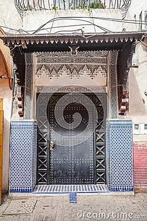 Marrakech, Morocco - Maison de la Photographie de Marrakech, photography museum Editorial Stock Photo