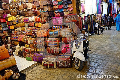 Marrakech Morocco market Editorial Stock Photo