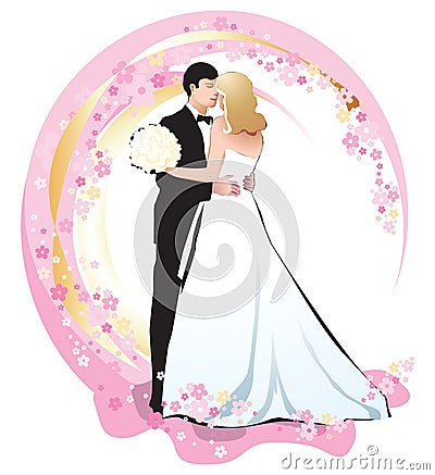 Marriage Vector Illustration