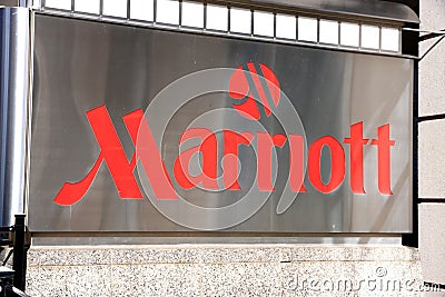 Marriott Logo Editorial Stock Photo