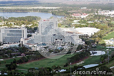 Marriott World Center Resort in Orlando Editorial Stock Photo