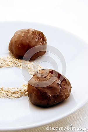 Marron GlacÃ©s Stock Photo