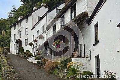 Mars Hill Way, Lynmouth Stock Photo