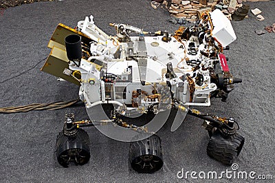 Mars Science Laboratory, named Curiosity Editorial Stock Photo