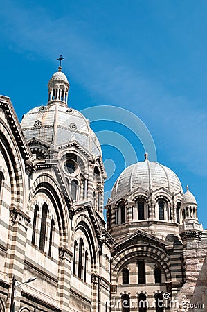 Marseille Cathedral de la Major Editorial Stock Photo