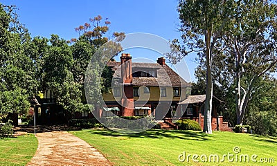 Historic Marston House Stock Photo