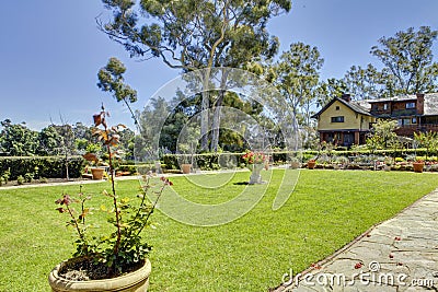 Marston House Museum & Gardens. San Diego, CA Editorial Stock Photo