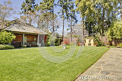 Marston House Museum & Gardens. San Diego, CA Editorial Stock Photo