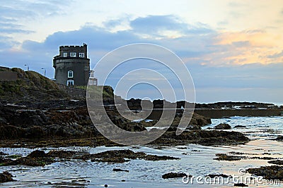 Martello Tower Portmarnock Stock Photo