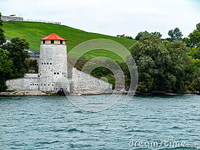 Martello Tower, fortification at Kingston Ontario Stock Photo