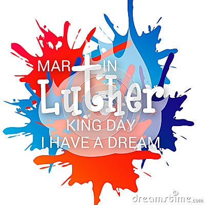 Martin Luther King Day Stock Photo