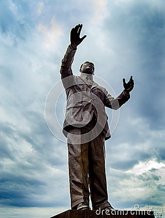 Martin Luther King, Jr. Memorial Monument Editorial Stock Photo