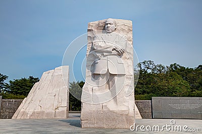 Martin Luther King, Jr memorial monument in Washington, DC Editorial Stock Photo