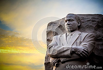 Martin Luther King Jr Memorial Editorial Stock Photo