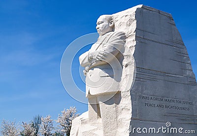 Martin Luther King Jr. Memorial Editorial Stock Photo