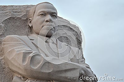 Martin Luther King Jr. Memorial in Washington DC Editorial Stock Photo