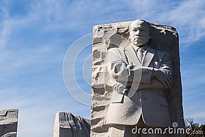 Martin Luther King, Jr. Memorial in Washington, DC Editorial Stock Photo