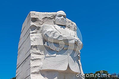 Martin Luther King, Jr. Memorial in Washington Editorial Stock Photo