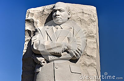 Martin Luther King Jr. Memorial Editorial Stock Photo
