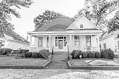 Martin Luther King Jr. Parsonage Home in Montgomery, Alabama Editorial Stock Photo