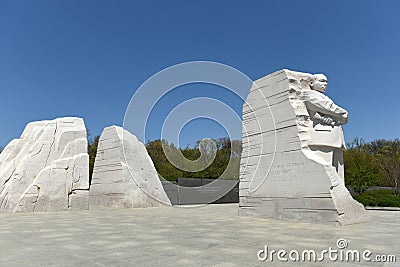 Martin Luther King Memorial Editorial Stock Photo