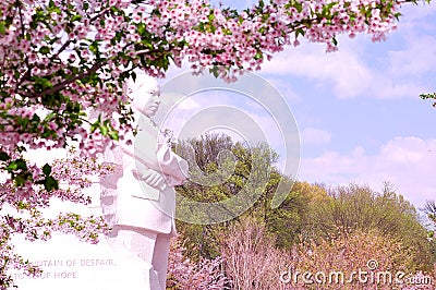 Martin Luther King memorial Editorial Stock Photo