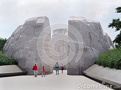 Martin Luther King Memorial, Editorial Stock Photo