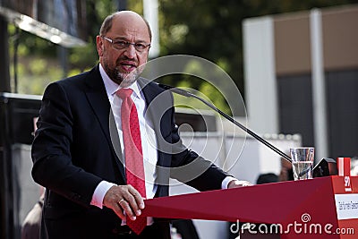 Martin Schulz, German Politician Editorial Stock Photo