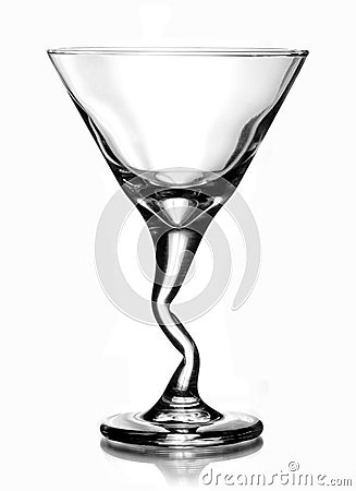 Martini Cocktail Glass Stock Photo