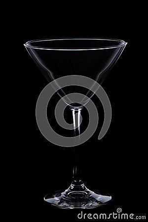 Martini Glass Stock Photo