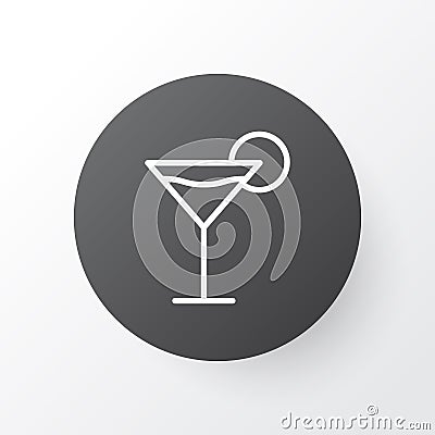 Martini Icon Symbol. Premium Quality Cocktail Element In Trendy Style. Vector Illustration