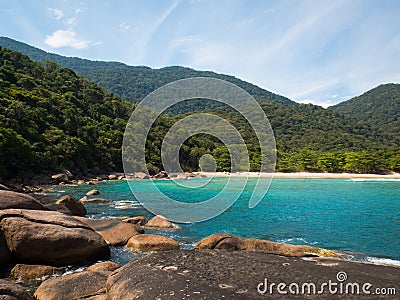 Martins de Sa Beach Stock Photo