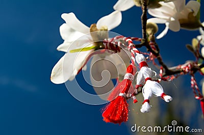 Martisor - Spring Holiday Stock Photo