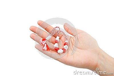 Martisor - symbol of the spring Stock Photo