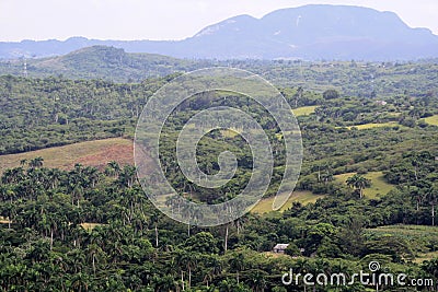 A marvellous valley Stock Photo