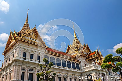 Phra Thinang Chakri Maha Prasat in Bangkok Stock Photo