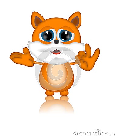 Marvin Cat Illustration Toon Cartoon Character Stock Photo