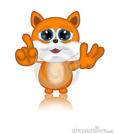 Marvin Cat Illustration Toon Cartoon Character Stock Photo