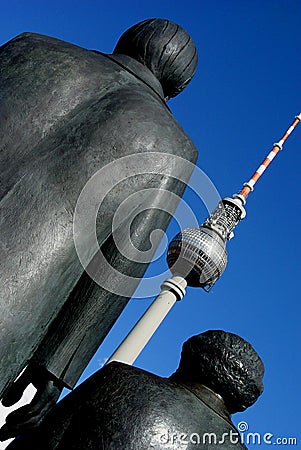 Marx Engels Stock Photo