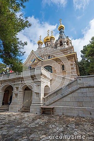 Mary magdalene church Editorial Stock Photo