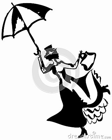 Mary Poppins Stock Photo