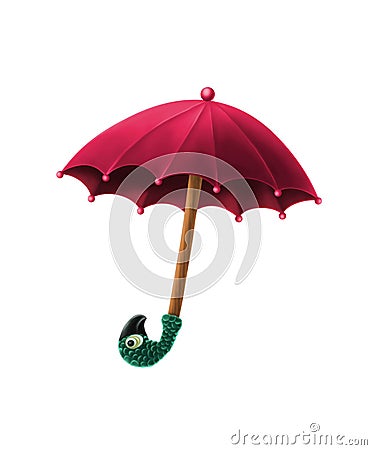 Mary Poppins umbrella Stock Photo