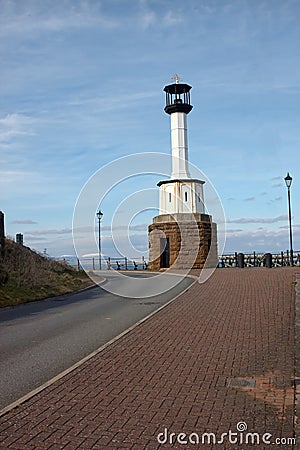 Mary Port Lighthouse Stock Photo