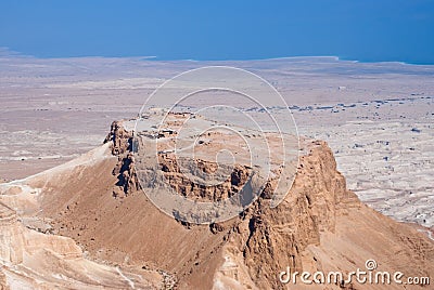 Masada fortress Stock Photo