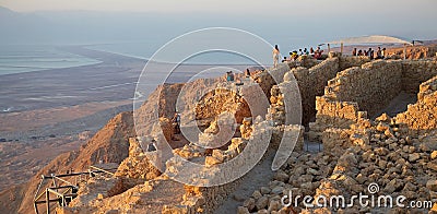 Masada Israel Editorial Stock Photo