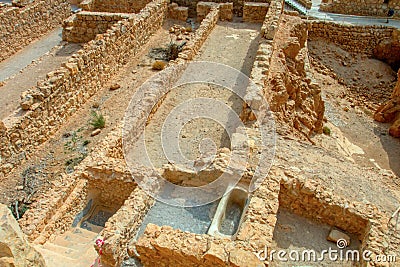 Masada Stock Photo