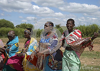 Masai songs Editorial Stock Photo